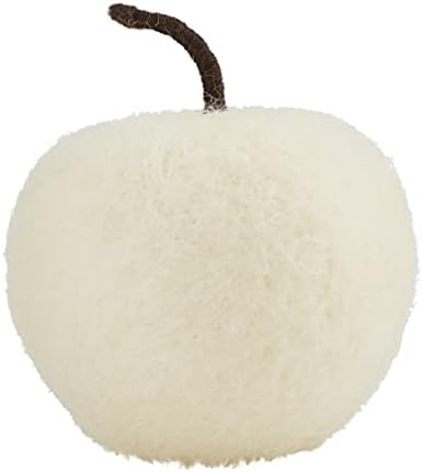Mud Pie Felt Yellow Pear Decor