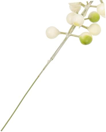 PRETYZOOM 15PCS Lifelike Blue Berry Stems Artificial Christmas Decor