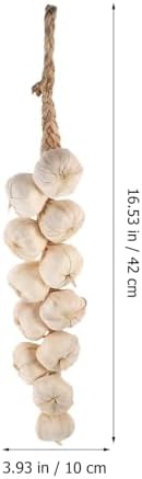 Cabilock Artificial Garlic String Halloween Decor