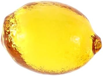 BESPORTBLE Crystal Lemon Figurine Decor for Desk and Counter