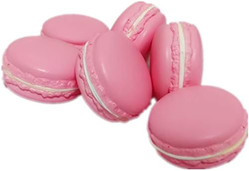 Veronica Pink Artificial Macaron Decorations