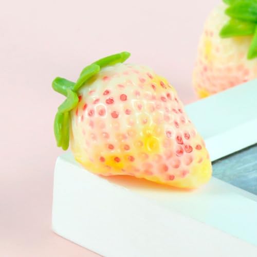 5pc Artificial Strawberry Decor for Cake and Home