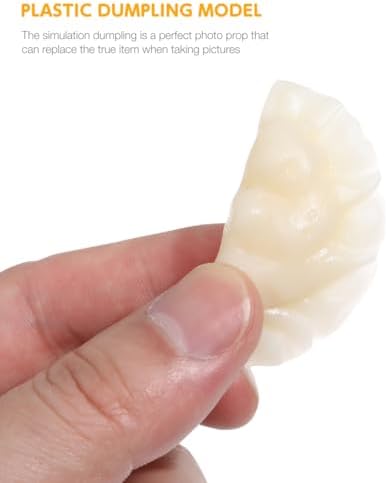 NOLITOY 5pcs Simulated Dumpling Models