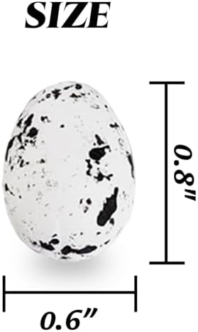 GXXMEI 102PCS Foam Bird Eggs DIY Easter Decorations