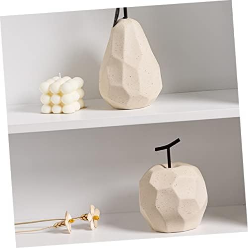 Happyyami Ceramic Apple Ornaments for Home Decor
