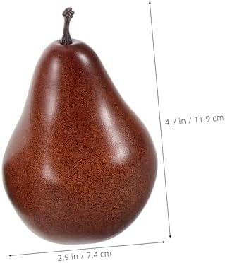PRETYZOOM 3pcs Artificial Pear Ornament Decor