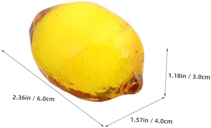 MAGICLULU Artificial Lemon Fruit Realistic House Decoration