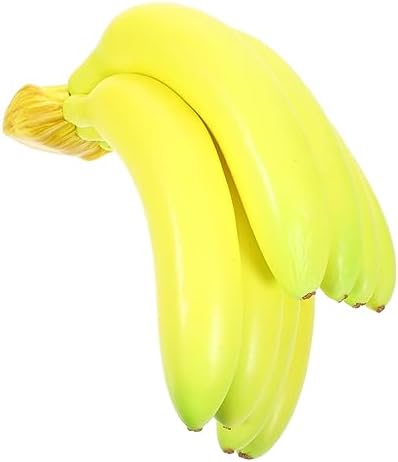 Unomor Realistic Banana Bunch Artificial Fruit Decor