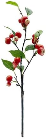 Realistic Artificial Apple Branches with Green Leaves