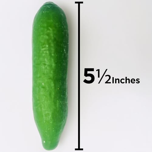 Realistic Squishy Cucumber Artificial Decor