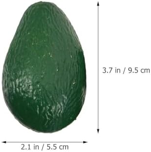 Realistic Fake Avocado Display Set of 3
