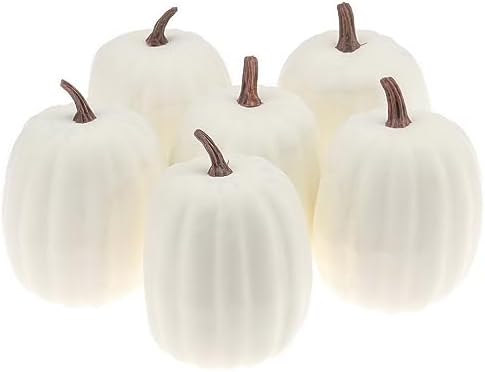 Woration High-Grade Artificial Pumpkin Set 6 Pcs