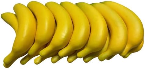 15pcs Artificial Yellow Banana Decoration for Home Kitchen