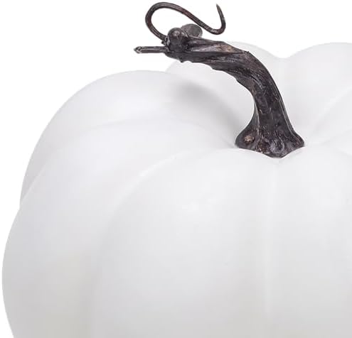 76 Inch White Artificial Pumpkin for Fall Decor
