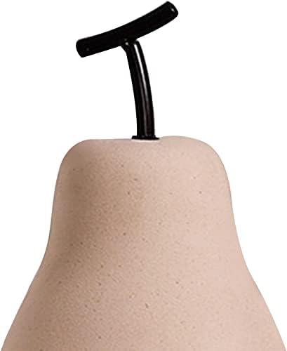 Garkria Ceramic Pear Figurine Artificial Fruit Decoration