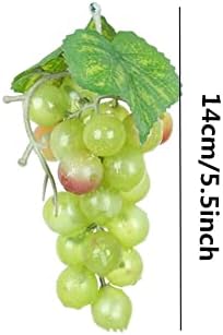 4 Bunches Artificial Grapes for Decoration