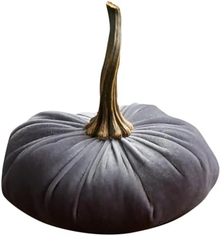 Halloween Pumpkin Ornament Pillow Velvet Handmade