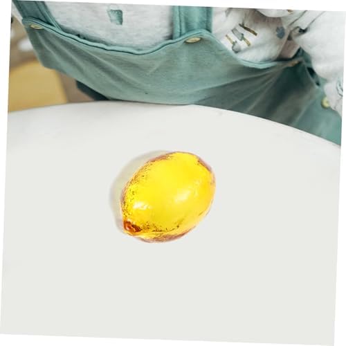 Yardwe Crystal Lemon Artificial Fruit Decoration