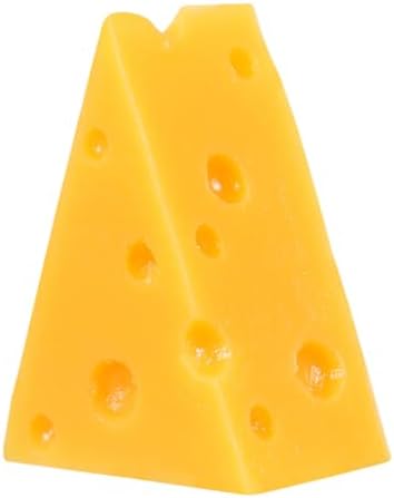 TOYANDONA Realistic Triangle Cheese Artificial Cheese Model