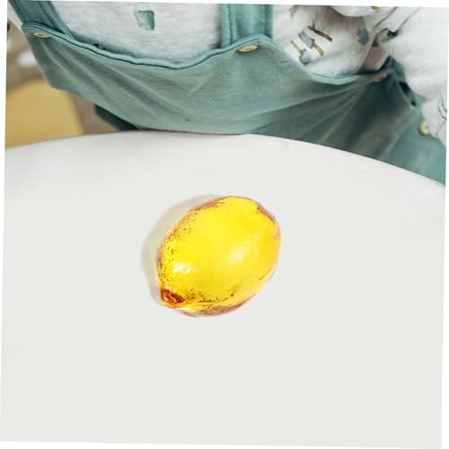 BESPORTBLE Crystal Lemon Figurine Decor for Desk and Counter