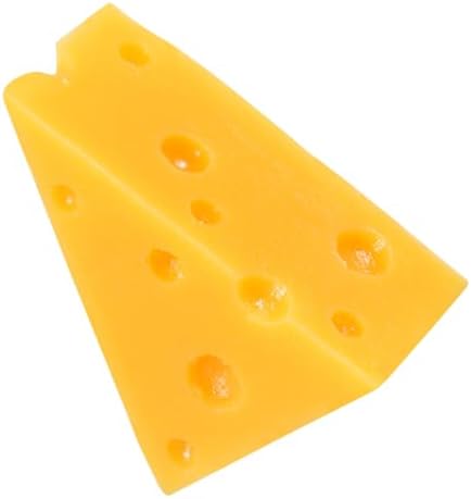 TOYANDONA Realistic Triangle Cheese Artificial Cheese Model