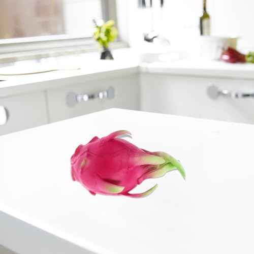 Realistic Pitaya Ornament Artificial Dragon Fruit Sculpture