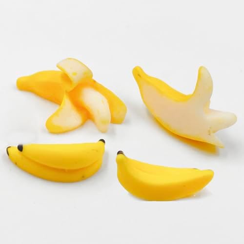 Miniature Bananas 40pcs 112 Scale Artificial Banana Decor