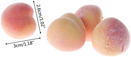 20pcs Artificial Peach Display for Home Party Decor