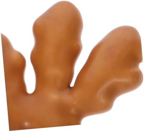 2pcs Simulated Ginger Faux Carrots Artificial Fruit Decor