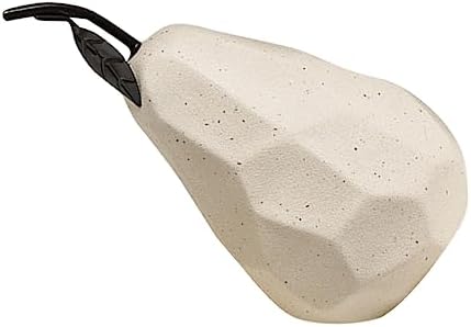 PRETYZOOM Unique Ceramic Pear Desktop Decor