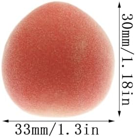 30PCS Simulated Mini Peaches 3cm Handmade DIY Decorations