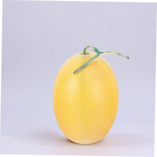 STOBAZA Realistic Artificial Cantaloupe Decor Prop