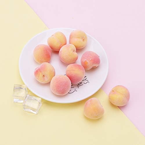 20pcs Artificial Peach Display for Home Party Decor
