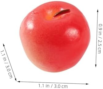 IMIKEYA 6pcs Mini Lifelike Artificial Fruit Decorations