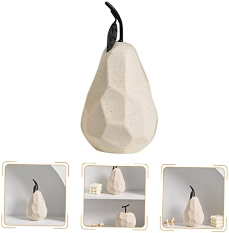 Zerodeko Geometric Pear Ceramic Art Decor