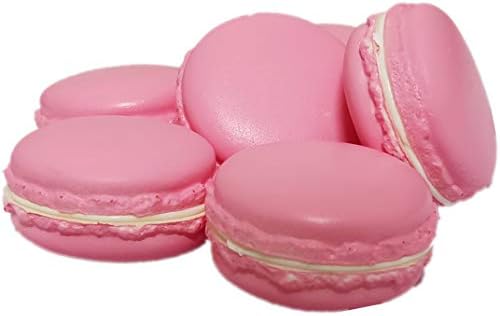 Veronica Pink Artificial Macaron Decorations