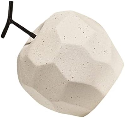 Unomor Ceramic Apple Ornament for Desktop Home Decor