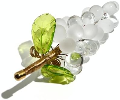 MY ITALIAN DCOR Handmade Murano Glass Grape Cluster Figurine 1