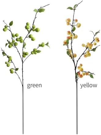 4134 in Artificial Apple Branches with Green Leaves