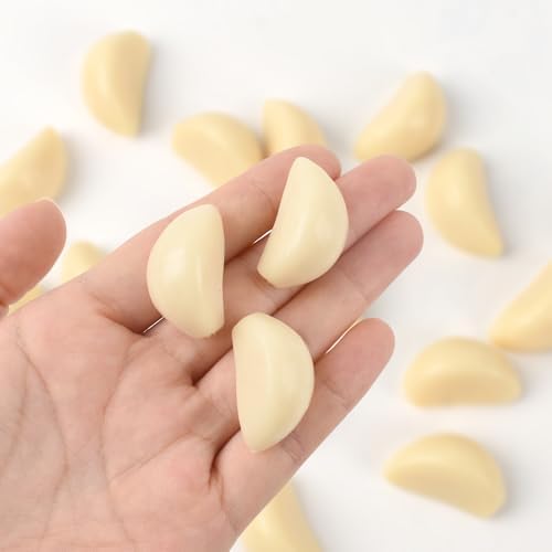 HUIANER Artificial Garlic Clove 20PCS for Home Kitchen Decor