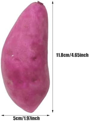 Honbay 4PCS Realistic Sweet Potato Decorations