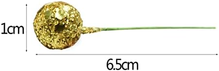 12mm Frosted Artificial Berries 100pcs for Home Decor