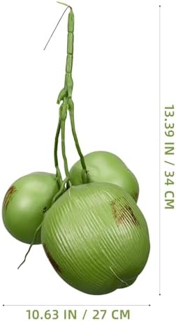 Artificial Coconuts for Farmhouse and Tropical Decor