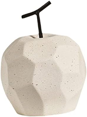 Alipis Ceramic Apple Decor Figurine Living Room Art