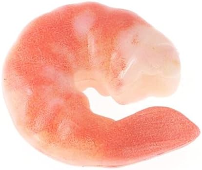 15 Pcs Artificial Shrimp Figures Lifelike Kitchen Decor