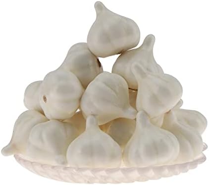 Woration 30pcs Mini Artificial Garlic Decor