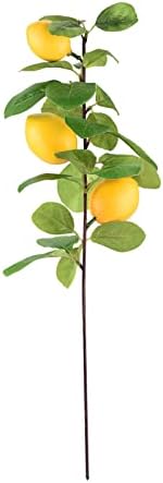 Artificial Lemon Branches for Kitchen Decor and Party Themes