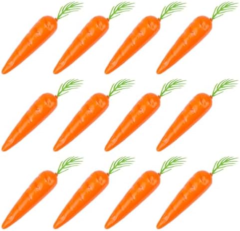 GORGECRAFT 30Pcs Artificial Mini Carrots Decorative Decorations