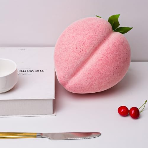 Folmywy 7 Inch Realistic Artificial Peach Decoration
