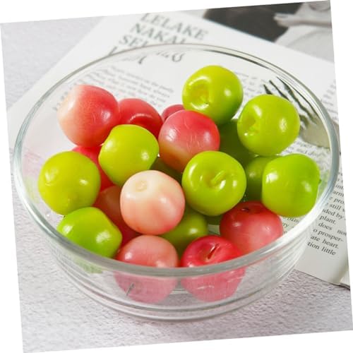 IMIKEYA 6pcs Mini Lifelike Artificial Fruit Decorations